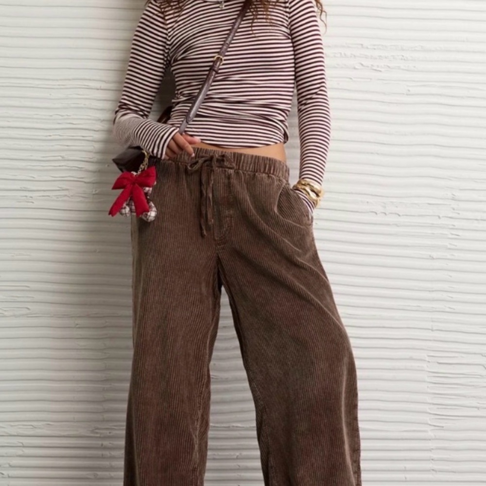 American Eagle Outfitters Brown Corduroy Pants